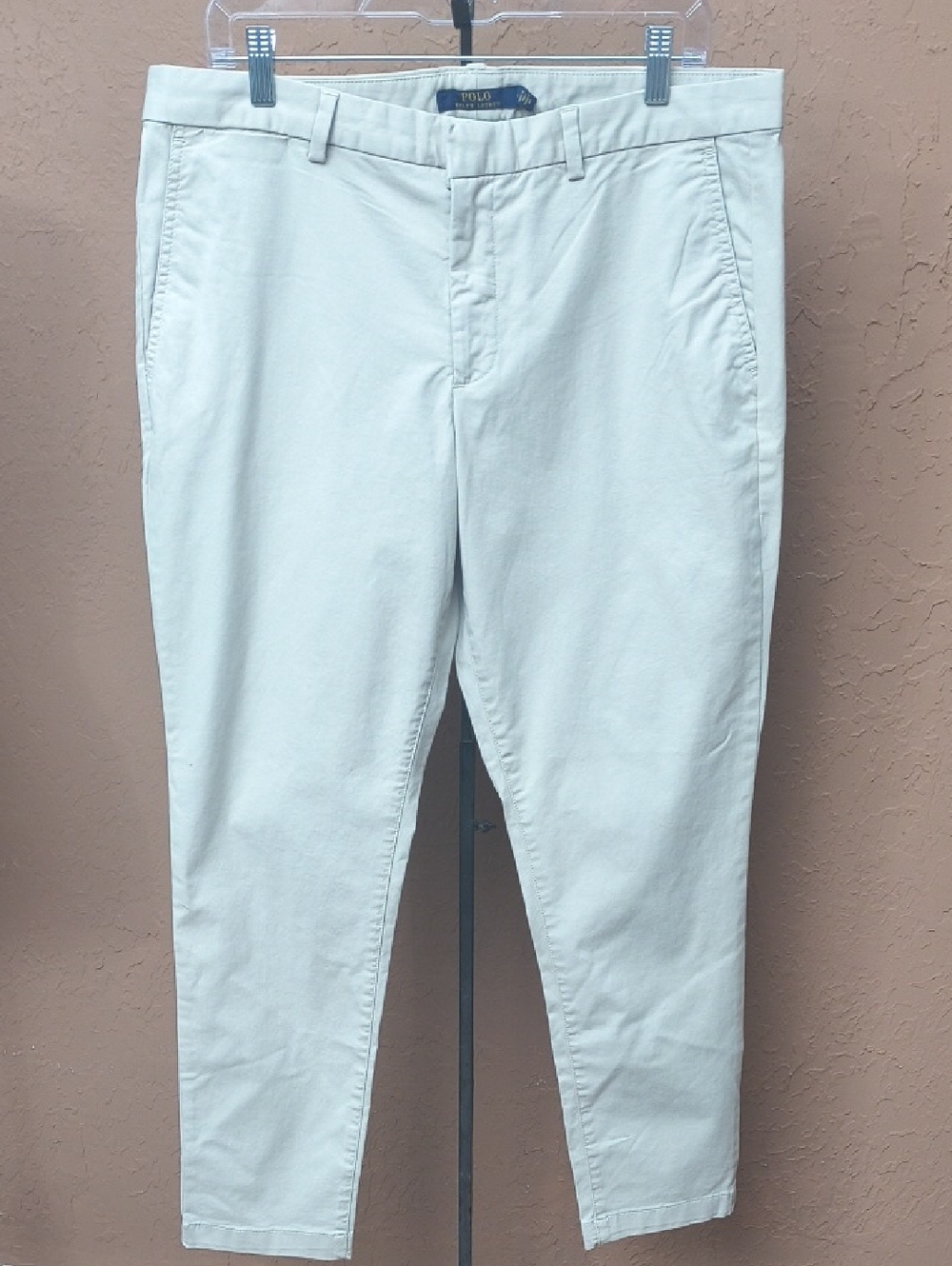 NWT Polo by Ralph Lauren Women's Beige Chino Pants Size 14
